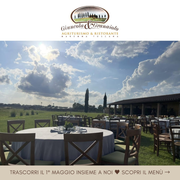 Offerta primo maggio pranzo e dimostrazione equestre Agriturismo Giuncola e Granaiolo