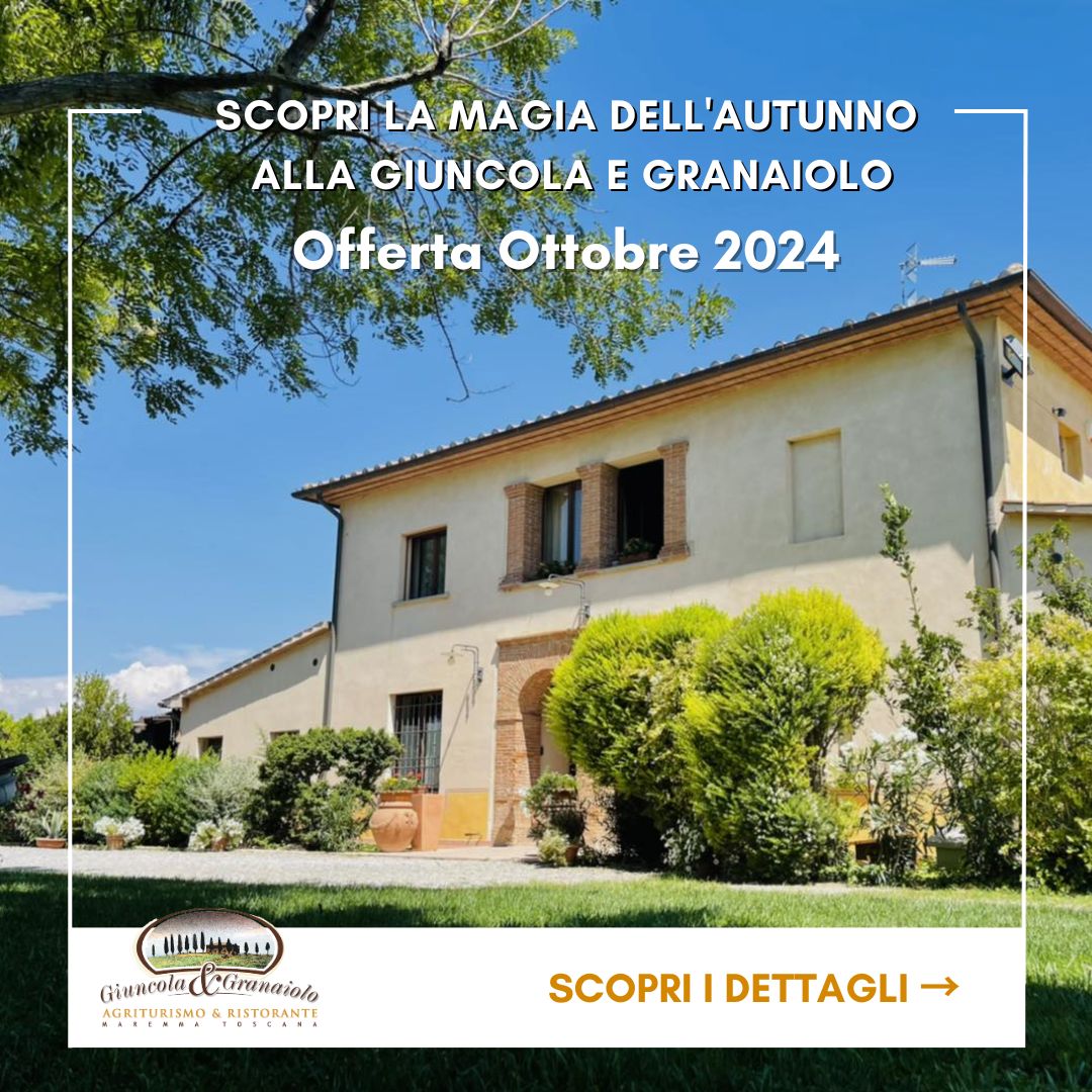 Offerte Agriturismo Alberese Giuncola e Granaiolo nel Parco della Maremma