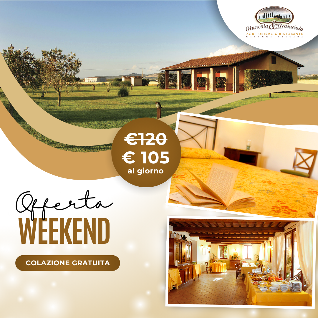 Offerta Last Minute Settembre Giuncola e Granaiolo Weekend
