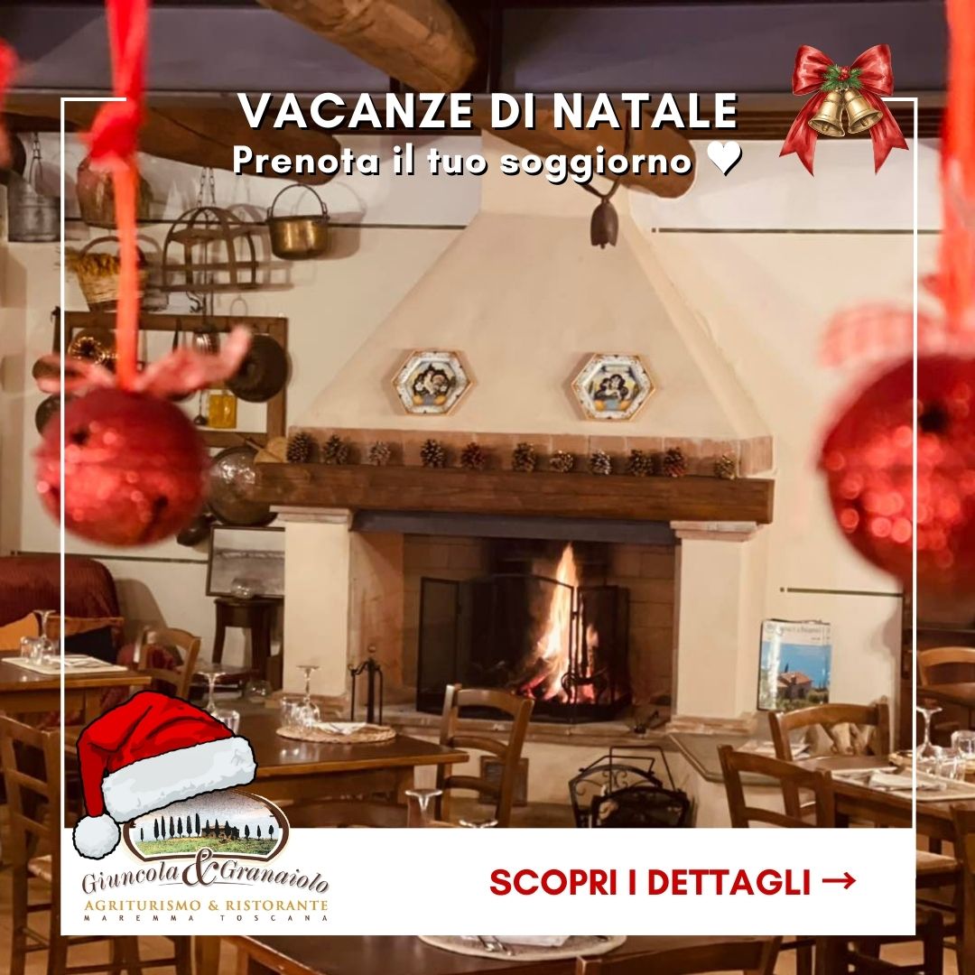 Offerta Natale 2025 Soggiorno alla Giuncola e Granaiolo