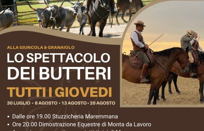 Giuncola e Granaiolo lo spettacolo dei butteri
