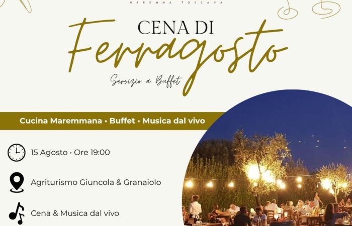 Cosa fare a ferragosto 2026, prenota alla Giuncola e Granaiolo Alberese